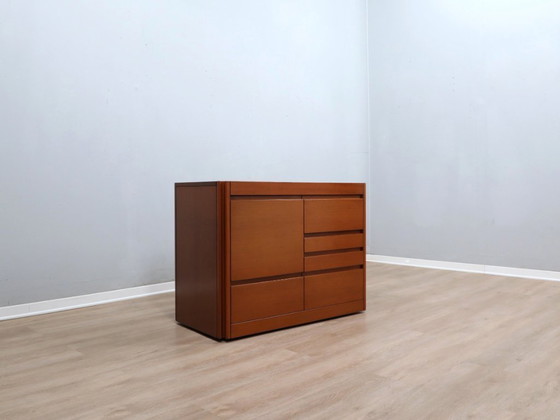 Image 1 of Mobile bar serie Angelo Mangiarotti 4D in noce nazionale anni '70