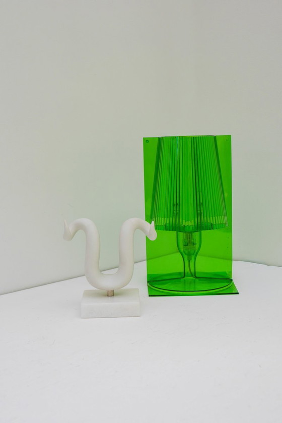 Take Table Lamp in Green Transparent Polycarbonate by Ferruccio Laviani for Kartell, 2003 (photo 7 of 17)