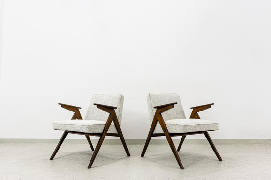 Image 1 of Sessel Typ 300-177 "Bunny", Polen, 1970er Jahre, 2 Stück