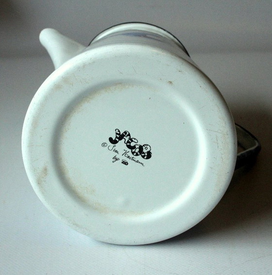 Image 1 of Caffettiera di design smaltata Sven Hartman di ELO/Kater Jacob