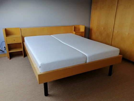 Image 1 of 2-persoonsbed 160 x 200 cm eshout/fineer custom made