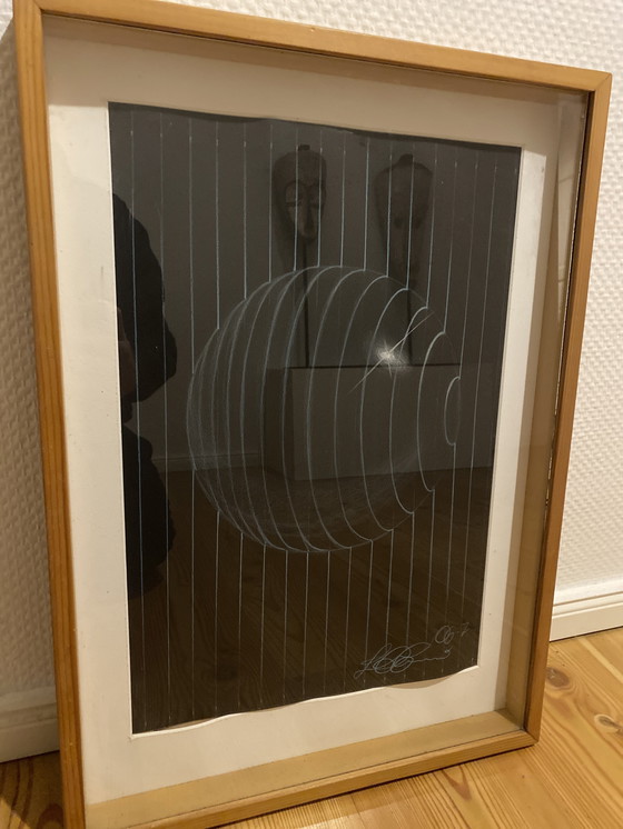 Image 1 of Firmado original Druck von Luigi Colani