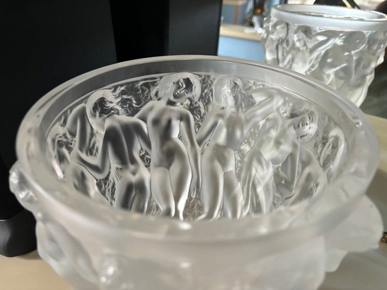 Image 1 of Lalique - Vase - Bacchantes - Crystal