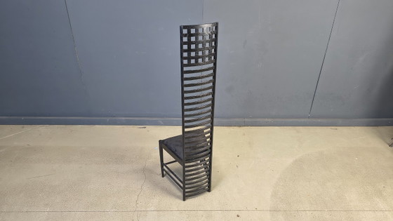 Image 1 of Chaise Cassina 292 Hill House 1 de Charles Rennie Mackintosh, années 1980