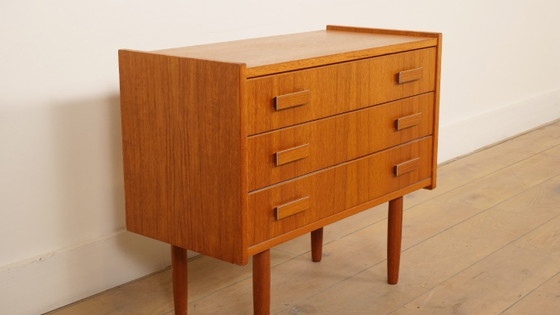 Image 1 of Commode vintage | 3 tiroirs | Table de chevet