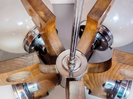 Image 1 of Space Age Sputnik Futurist Ceiling Light