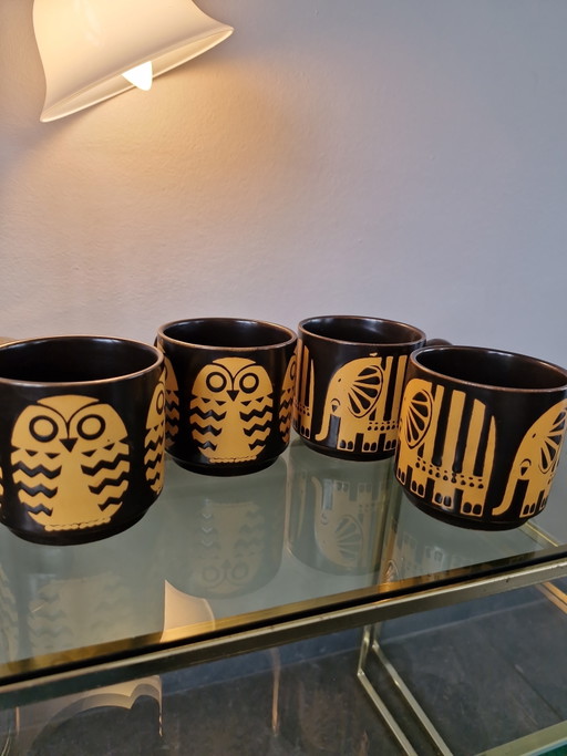 Royal Alma Vintage Mokken – servies, Ceramic