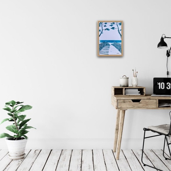 Image 1 of Inchiostro su carta bianca. Dimensioni 30x21 cm.