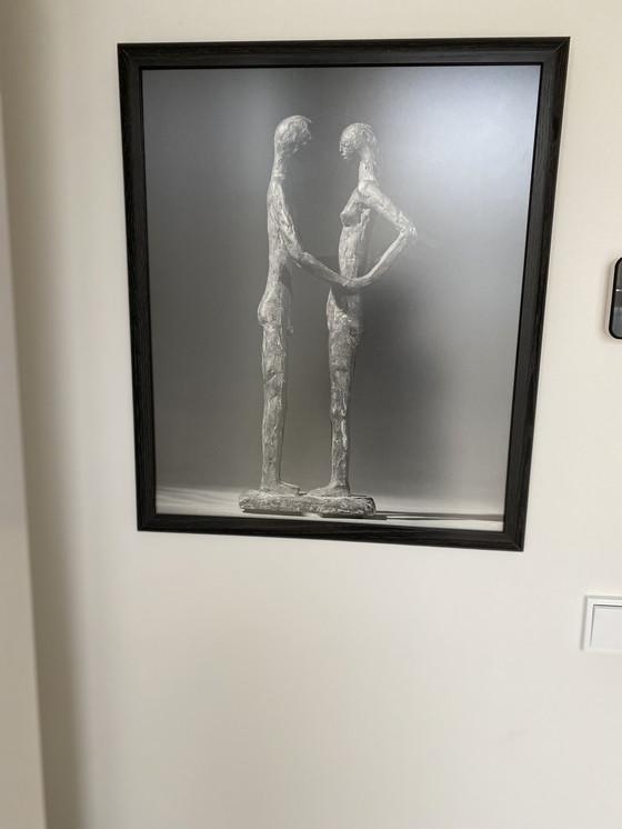 Image 1 of Foto  van Paul Huf  gemaakt van het werk van Theo Dobbelman kunstenaar