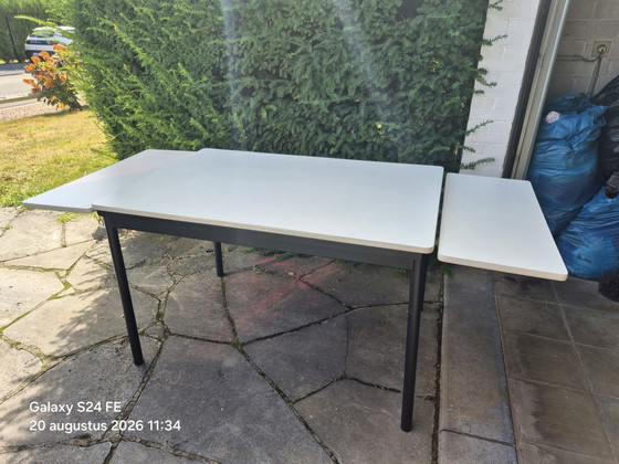 Vintage Table – Eettafels, Metal, Wood (photo 3 of 7)