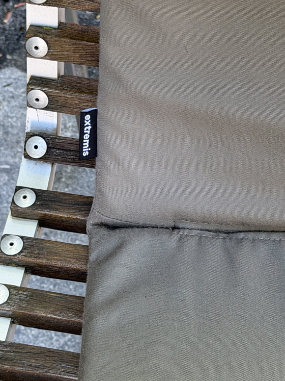 Image 1 of   Extremis design tuinset – tafel + 8 stoelen + lounge set 3 stelen en voetbank