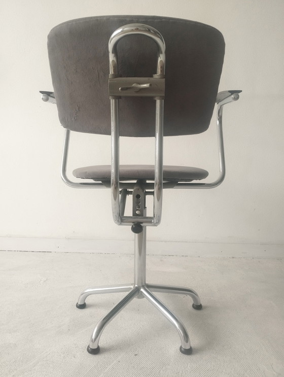 Image 1 of Sedia da ufficio girevole e regolabile Toon de Wit