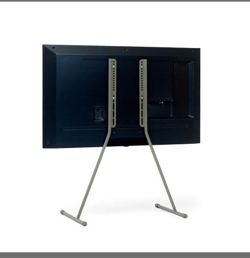 Soporte de pedestal para TV color verde musgo