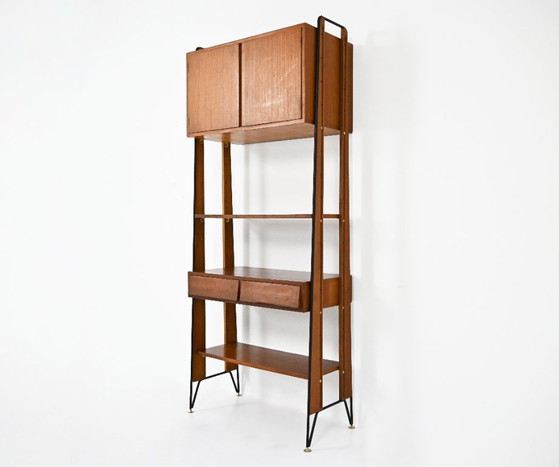 Image 1 of Mueble de pared italiano, década de 1950.