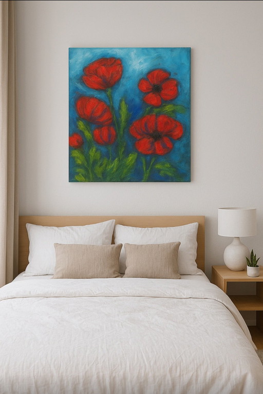Poppys au maïs
