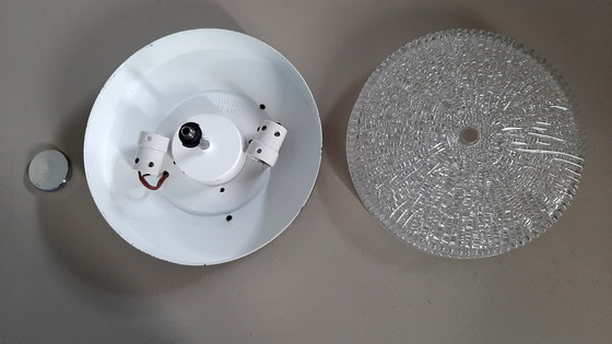 Image 1 of Lampada da soffitto in vetro ghiaccio Kaiser Leuchten