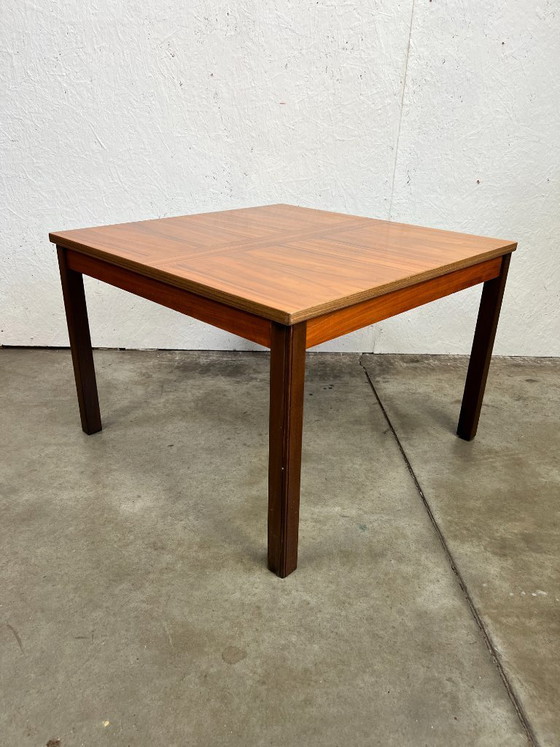 Image 1 of Tavolino da caffè/tavolino laterale vintage danese, in teak, anni '70