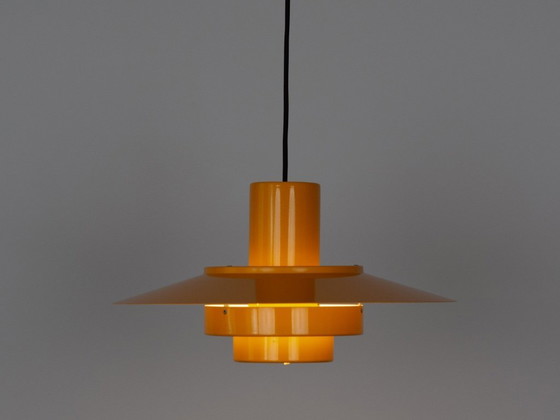 Image 1 of Lampada a sospensione vintage danese Falcon di Andreas Hansen, Fog and Morup, 1969