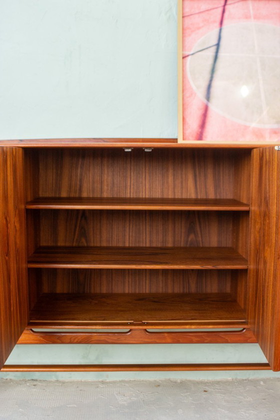 Image 1 of Vintage teakhouten dressoir Svend Aage Madsen Deense jaren 60