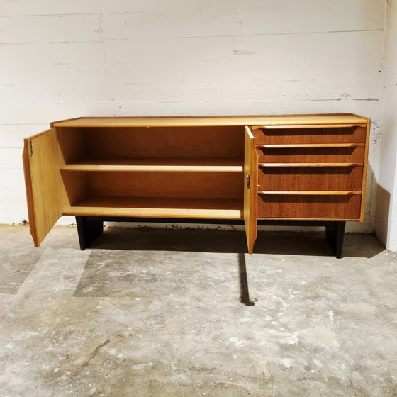 Image 1 of Cees Braakman Sideboard aus der „Oak“-Serie DE02, UMS Pastoe 1950er Jahre, Niederlande