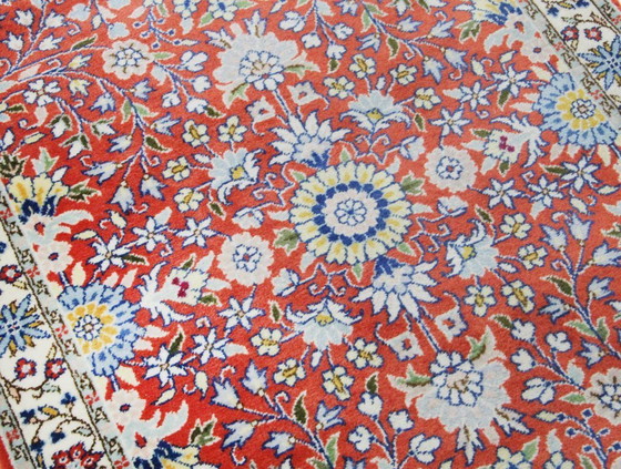 Image 1 of Origineel Hereke wollen tapijt, antiek, 350 x 80 cm
