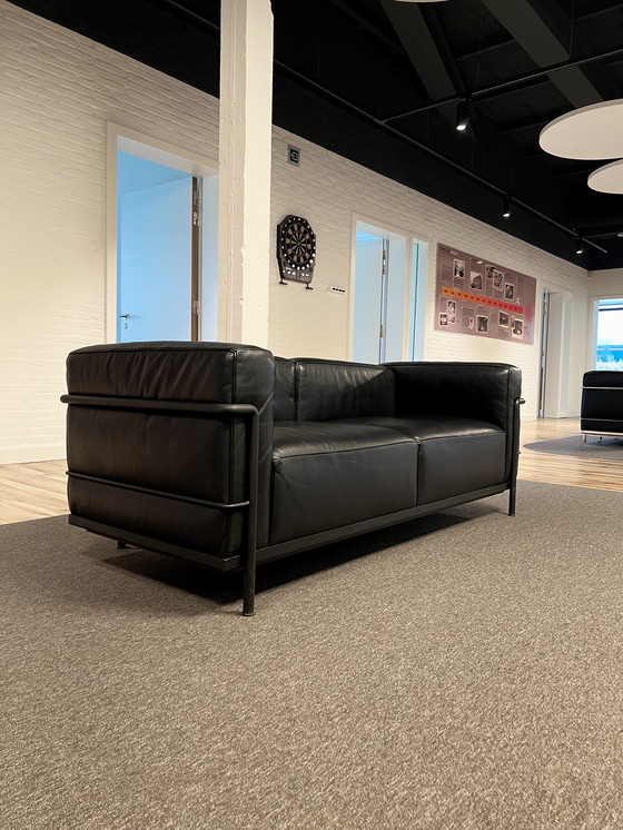 Image 1 of Cassina Lc3 2-Zit Full Black Edition