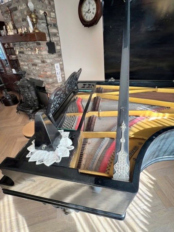 Piano de cola antiguo – Gebrüder Knake, Muebles, Metal, Madera (photo 3 of 14)