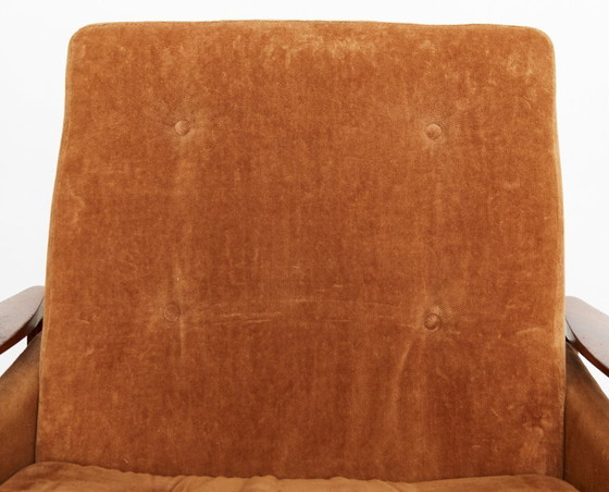 Image 1 of Ib Kofod Larsen "Djursholm" stoel voor Olof Perssons Fåtöljindustri (OPE)