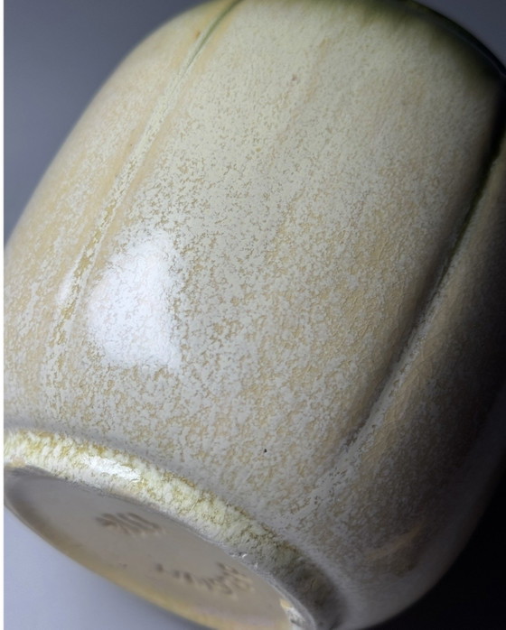 Image 1 of Art Deco Covered Tobacco Jar – S.A. des Faïenceries de Thulin, Belgium, circa 1920s–1930s