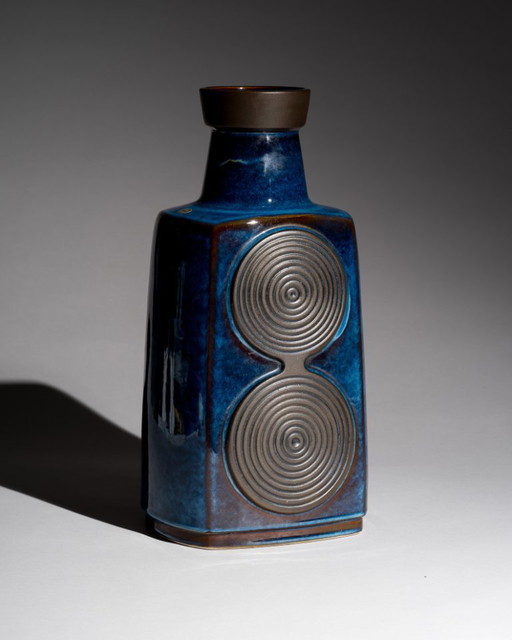 Vaso monumentale Søholm Studio in ceramica Einar Johansen Danimarca anni '60 modello 3461