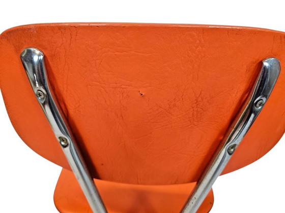 Image 1 of Vintage - Space Age - Soudeurop - attr. Rudy Verelst - chroom - skai -70s