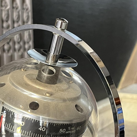 Instrument météorologique Huger Sputnik, années 1960 – Pendules, Plastic, Space Age (photo 15 of 16)