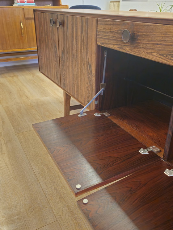 Image 1 of Credenza vintage in palissandro Fristho Credenza bassa 250 M