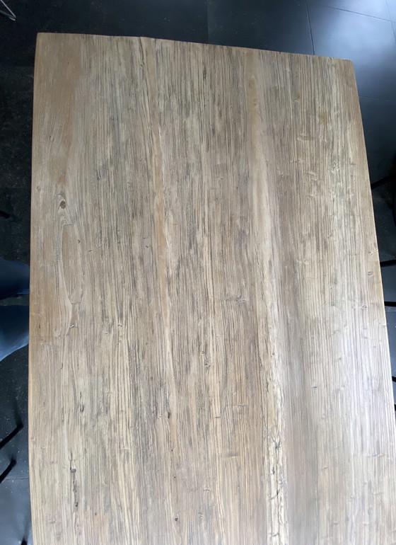 Image 1 of Massief houten tafel op maat gemaakt door Restyle XL 