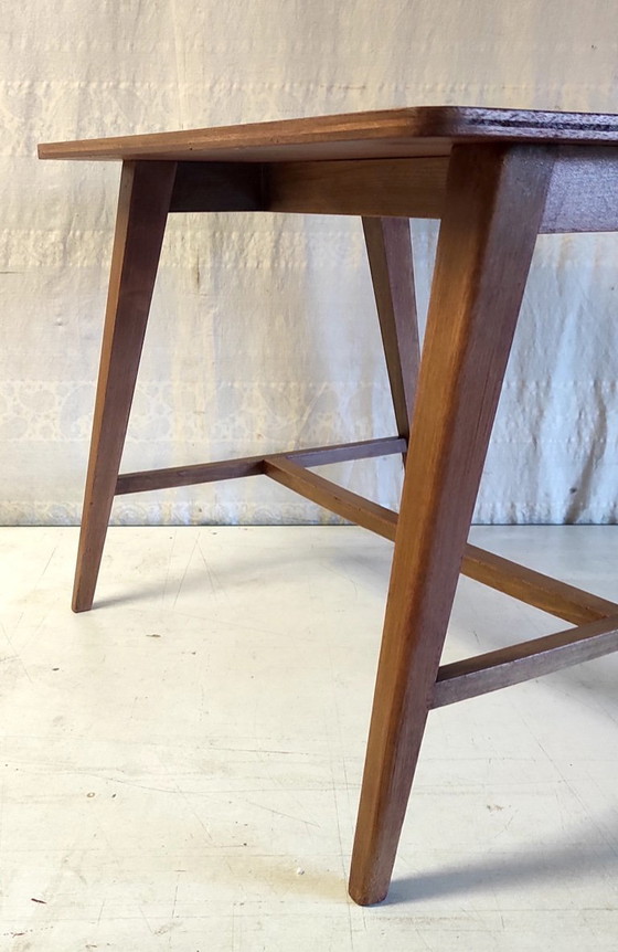 Image 1 of Solid wood coffee table - 1950s/60s