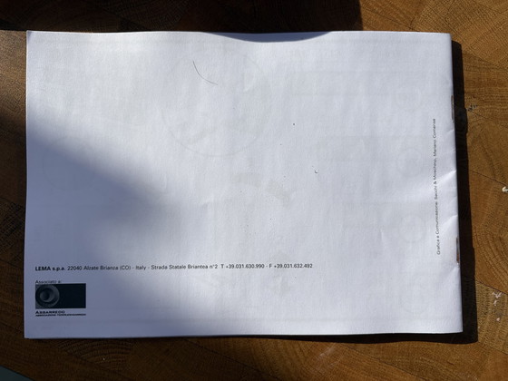 Image 1 of Italian LEMA Wall Cabinet in the Color Anthracite