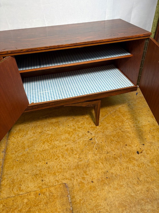 Image 1 of  Mid Century Retro Sideboard by Beautility Circa 1960  A striking mid century modern sideboard by Beautility, dating from the 19