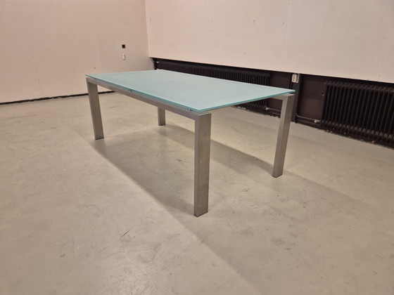Image 1 of Arco Dining Table - Glass - Aluminium - Design