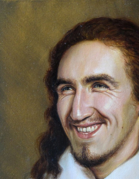 Original Oil Painting Fun Time - Based On A. Dumas's "The Three Musketeers" – Paintings & Drawings, Canvas (photo 4 of 7)