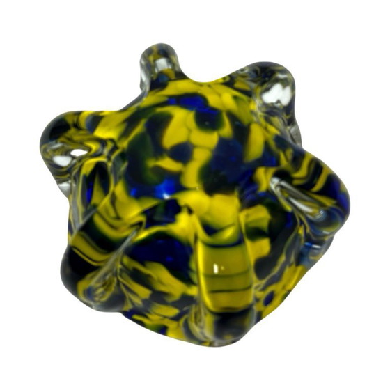 Image 1 of Ashtray bowl Chribska J. Hospodka Murano art glass, Czechoslovakia 1960s