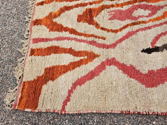 Alfombra de lana hecha a mano de Marruecos 3 x 2 m – Wool (photo 7 of 10)