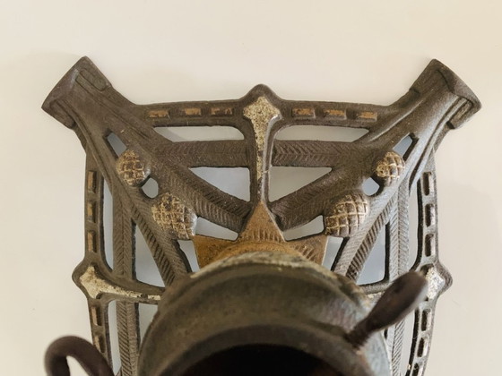 Image 1 of Vintage Art Deco kerstboomstandaard van gietijzer uit Duitsland, circa jaren 20/30.