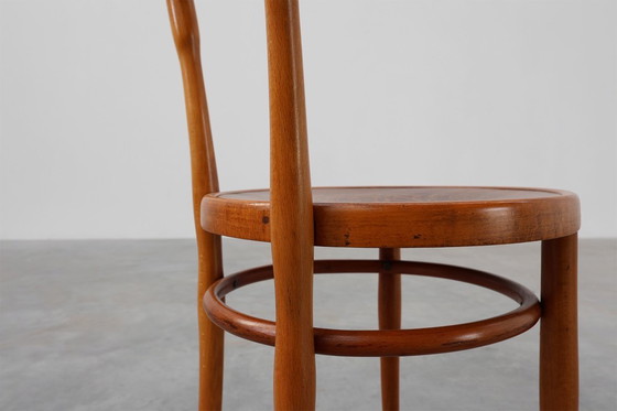 Image 1 of Art Deco Bugholzstuhl von J & J Kohn, Österreich ca. 1910