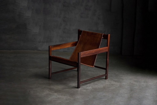 Lia loungestoel van Sergio Rodrigues, Brazilië, 1962