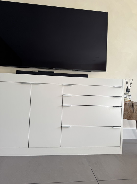 Original Pastoe L-Serie Sideboard 260 Cm – White – Vintage Design – Wood (photo 4 of 11)