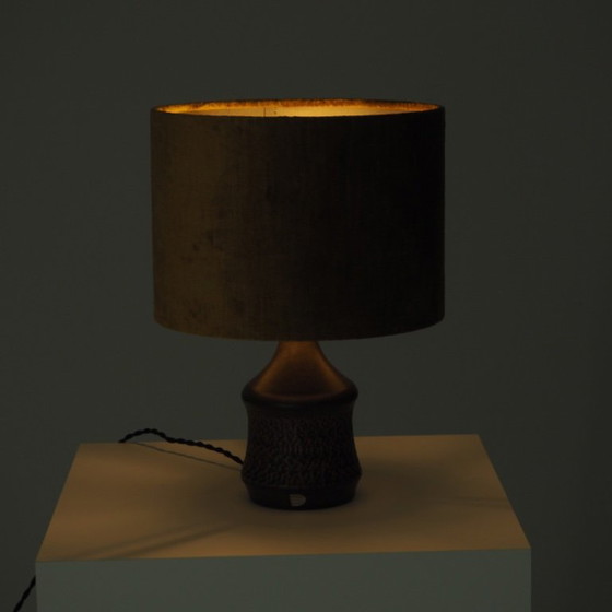 Swedish Ceramic Table Lamp by Henry Brandi for Vejbystrand – Velvet (photo 12 of 13)