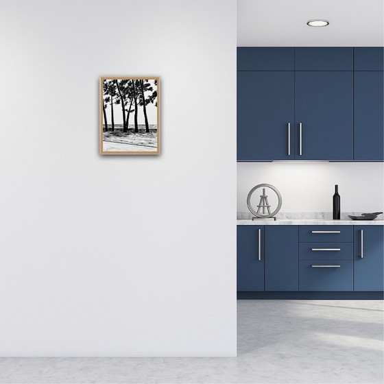 Image 1 of Acryl op wit Hahnemühle-papier. Formaat 40x30cm.