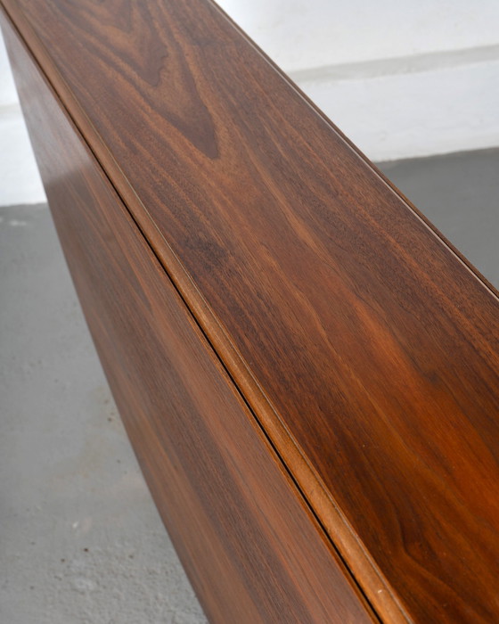 Image 1 of Foldable Oval Dining Table By Bendt Winge For Kleppes Møbelfabrik, Norway