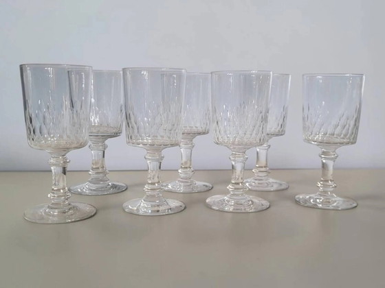Baccarat - 7 calici da vino modello Richelieu-Champigny – Bicchieri e caraffe, Cristallo, Vetro (photo 4 of 8)