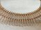 Specchio da parete ovale vintage in rattan, anni '70 – Glass, Organic Modern (photo 7 of 10)